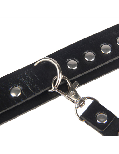 SUBBLIME - 953690 ESPOSAS CON CINTURÓN BONDAGE NEGRO TALLA ÚNICA