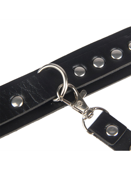 SUBBLIME - 953690 ESPOSAS CON CINTURÓN BONDAGE NEGRO TALLA ÚNICA