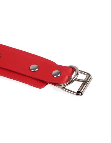SUBBLIME - 953706 ESPOSAS CON CINTURÓN BONDAGE ROJO TALLA ÚNICA