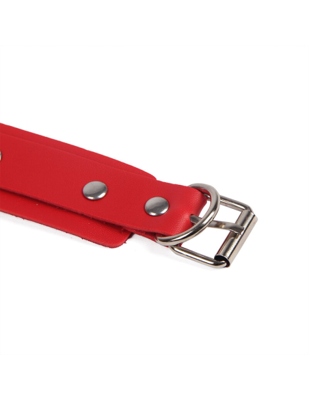 SUBBLIME - 953706 ESPOSAS CON CINTURÓN BONDAGE ROJO TALLA ÚNICA