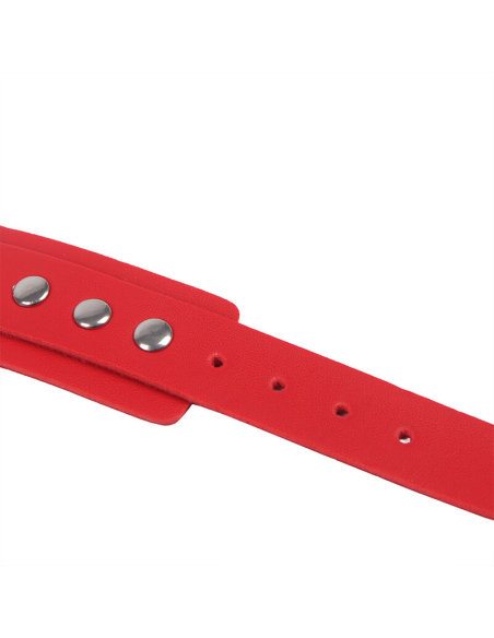 SUBBLIME - 953706 ESPOSAS CON CINTURÓN BONDAGE ROJO TALLA ÚNICA