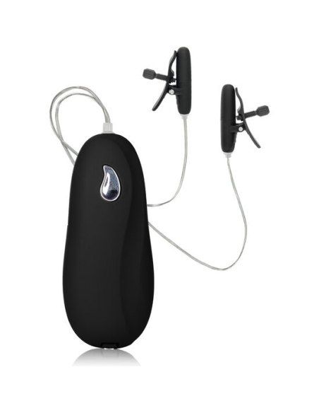 CALEXOTICS - PINZAS CON VIBRACIÓN NEGRO