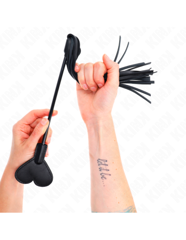 KINK - LÁTIGO DE GAMA CON PALETA CORAZÓN 35 CM