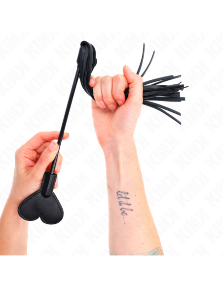 KINK - LÁTIGO DE GAMA CON PALETA CORAZÓN 35 CM