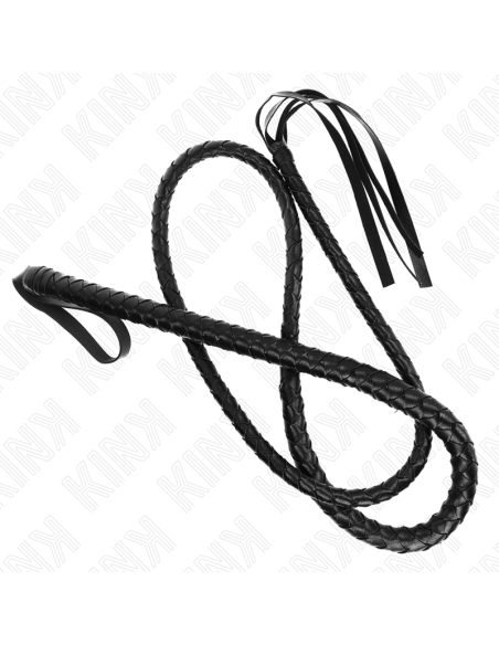 KINK - LÁTIGO DE SERPIENTE LARGO NEGRO 210 CM