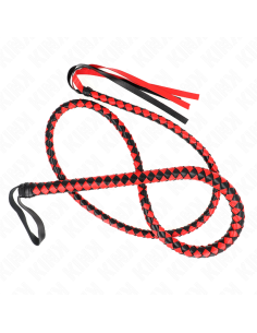 KINK - LÁTIGO DE SERPIENTE LARGO ROJO 210 CM