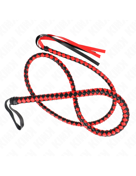 KINK - LÁTIGO DE SERPIENTE LARGO ROJO 210 CM
