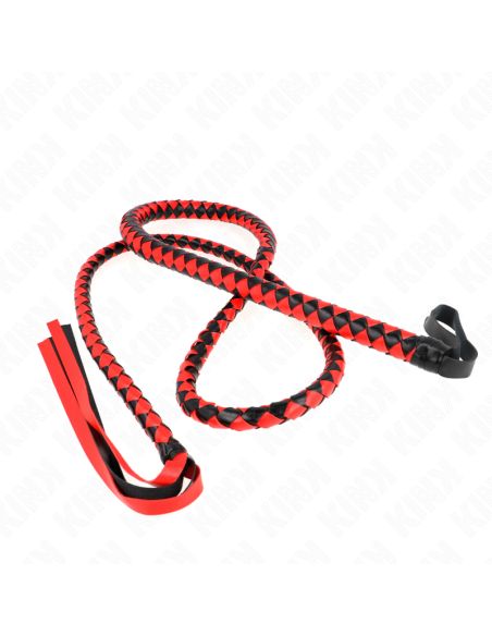 KINK - LÁTIGO DE SERPIENTE LARGO ROJO 210 CM