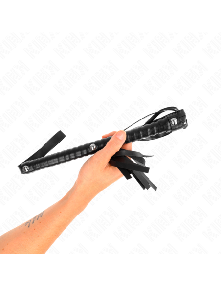 KINK - LÁTIGO CON MANGO TEXTURIZADO NEGRO 48.5 CM