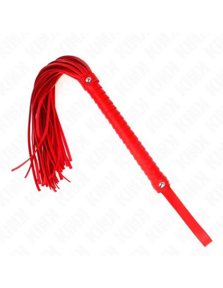 KINK - LÁTIGO CON MANGO TEXTURIZADO ROJO 48.5 CM