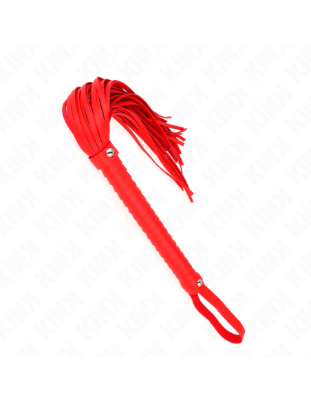 KINK - LÁTIGO CON MANGO TEXTURIZADO ROJO 48.5 CM