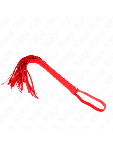 KINK - LÁTIGO CON MANGO TEXTURIZADO ROJO 48.5 CM