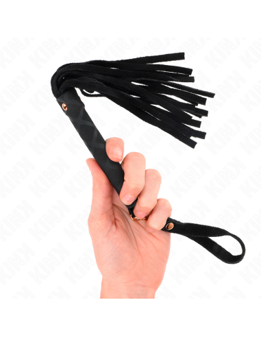 KINK - LÁTIGO MINI PIEL DE ANTE NEGRO 30 CM