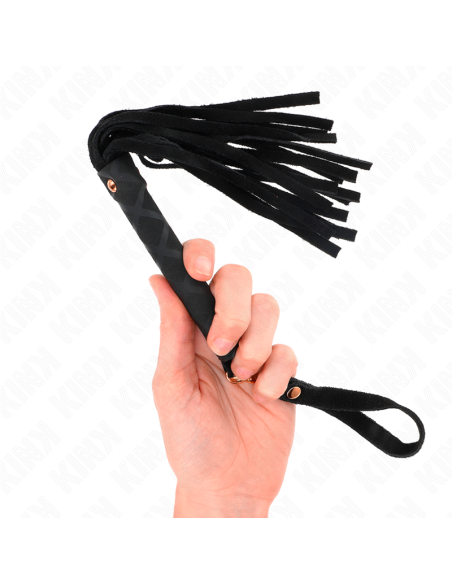 KINK - LÁTIGO MINI PIEL DE ANTE NEGRO 30 CM