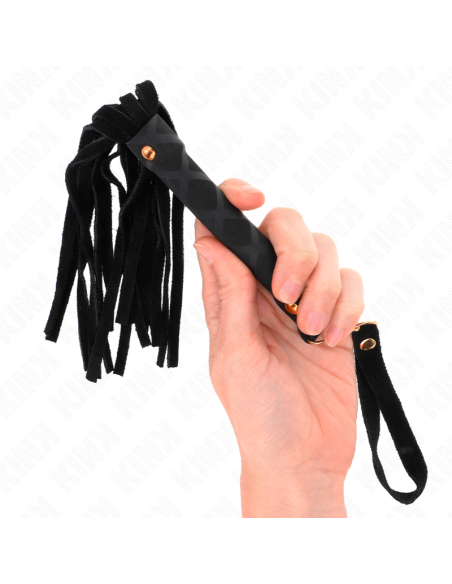 KINK - LÁTIGO MINI PIEL DE ANTE NEGRO 30 CM