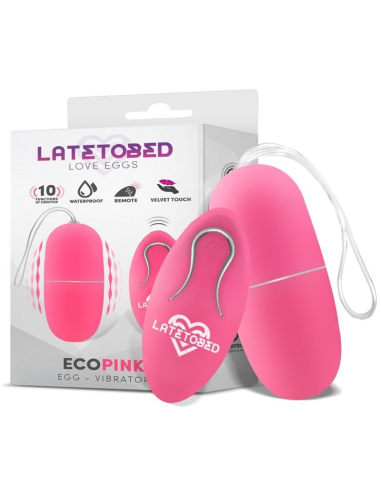 LATETOBED - ECO Huevo Vibrador con Control Remoto | SEXPLACE.MX