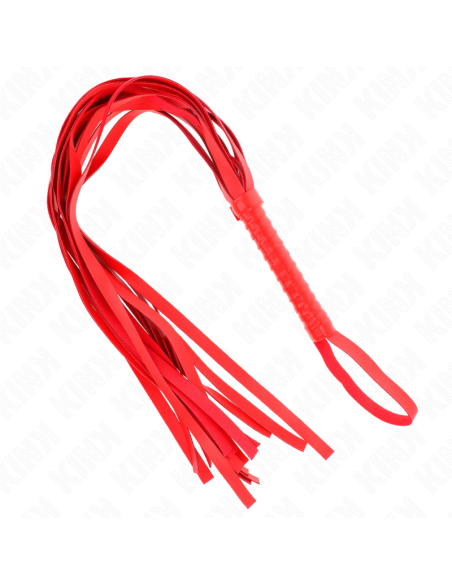 KINK - LÁTIGO DE COLA LARGA Y MANGO CORTO ROJO 70 CM
