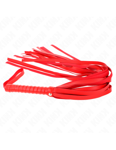 KINK - LÁTIGO DE COLA LARGA Y MANGO CORTO ROJO 70 CM