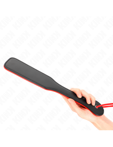 KINK - PALA DE DOS CARAS ROJO Y NEGRO 32 X 6 CM