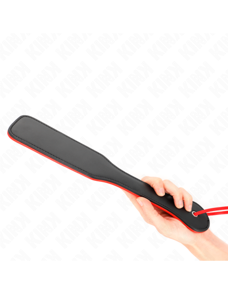 KINK - PALA DE DOS CARAS ROJO Y NEGRO 32 X 6 CM