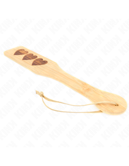 KINK - PALA DE BAMBÚ DISEÑO CORAZÓN 32 X 5.5 CM