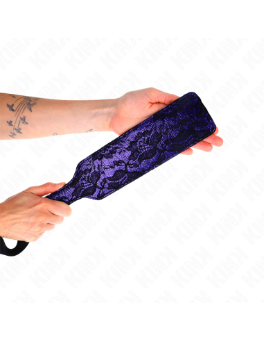 KINK - PALA DE PIEL DISEÑO ESCÁNDALO 37 X 7 CM