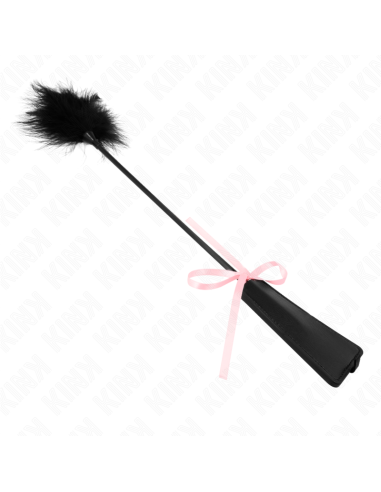 KINK - PLUMAS PARA COSQUILLAS CON LAZO DE CINTA ROSA 49 CM