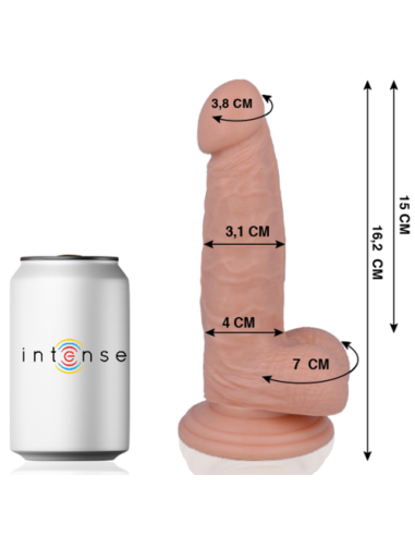 MR. INTENSE - Dildo Realista con Ventosa 16.2 cm | SEXPLACE.MX