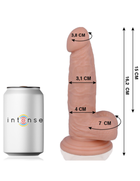MR. INTENSE - Dildo Realista con Ventosa 16.2 cm | SEXPLACE.MX