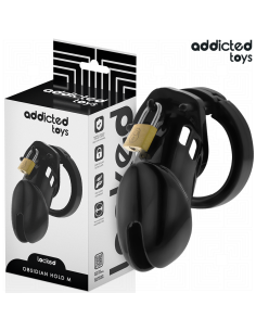 ADDICTED TOYS LOCKED - OBSIDIAN HOLD JAULA PARA PENE TALLA M
