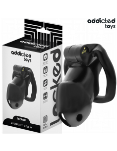 ADDICTED TOYS LOCKED - MINDNIGHT CELL JAULA PARA PENE TALLA M