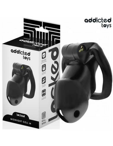 ADDICTED TOYS LOCKED - MINDNIGHT CELL JAULA PARA PENE TALLA M