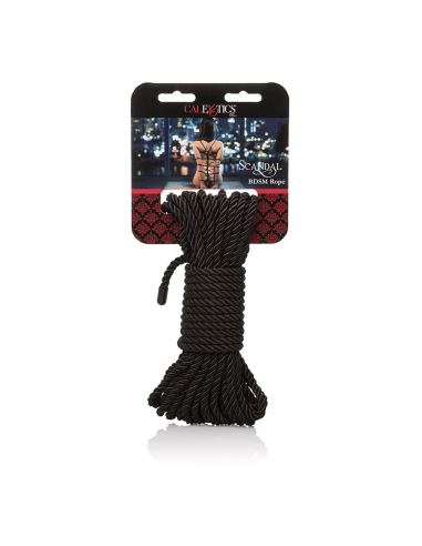 CALEXOTICS - SCANDAL CUERDA BDSM NEGRA 10 M