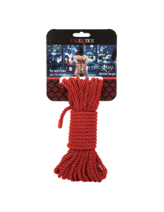 CALEXOTICS - SCANDAL CUERDA BDSM ROJA 10 M