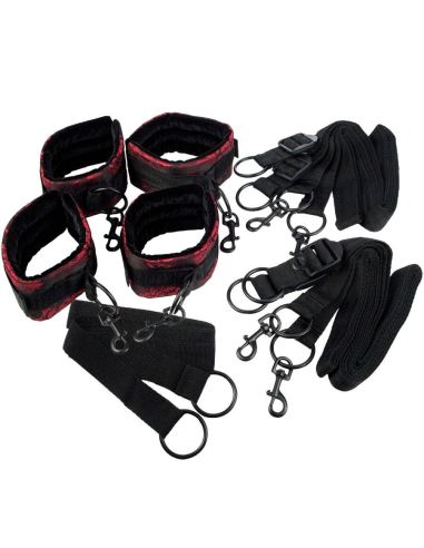 CALEXOTICS - SCANDAL SET DE ATADURAS CAMA