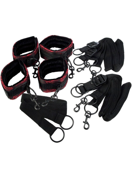 CALEXOTICS - SCANDAL SET DE ATADURAS CAMA