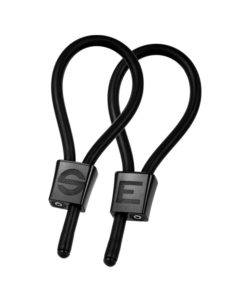 ELECTRASTIM - PRESTIGE ELECTRA LOOPS ANILLOS DE PENE AJUSTABLES NEGRO