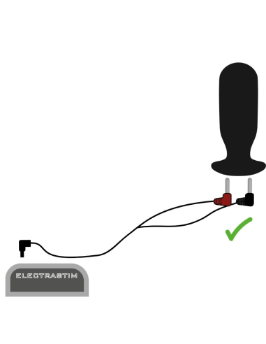 ELECTRASTIM - CABLES DE ESTIMULACIÓN 90 GRADOS