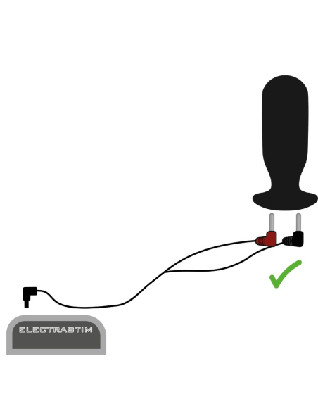 ELECTRASTIM - CABLES DE ESTIMULACIÓN 90 GRADOS