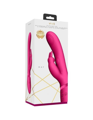 VIVE MAY - DUAL PULSE-WAVE Vibrador punto C y G | SexPlace.MX