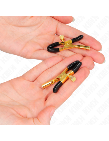 KINK - PINZAS PARA PEZONES DORADO 6 CM