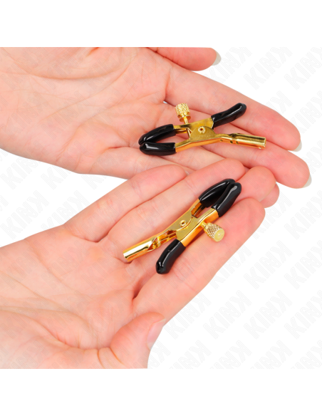 KINK - PINZAS PARA PEZONES DORADO 6 CM
