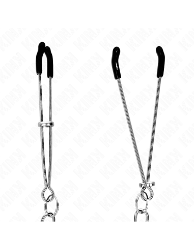 KINK - PINZAS PARA PEZONES FINA CON CADENA GRUESA 30 CM