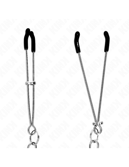 KINK - PINZAS PARA PEZONES FINA CON CADENA GRUESA 30 CM