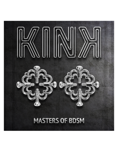 KINK - PINZAS PARA PEZONES FLOR METÁLICA
