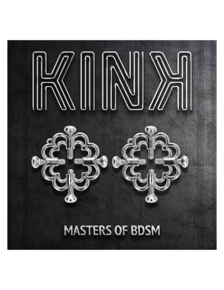 KINK - PINZAS PARA PEZONES FLOR METÁLICA