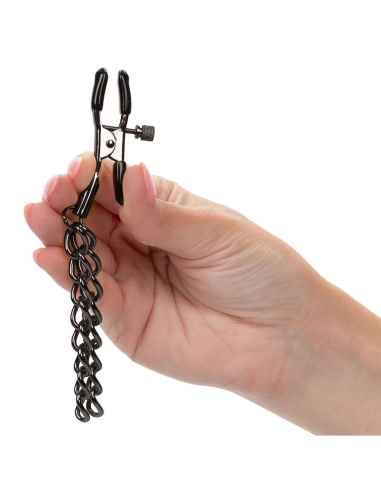 CALEXOTICS - EUPHORIA PINZAS PEZONES CON CADENA 14,5 CM