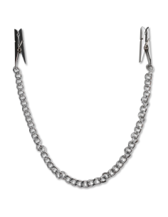 FETISH FANTASY SERIES - SERIES CADENA PARA PEZONES PLATA