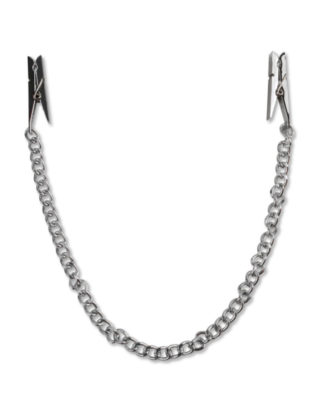 FETISH FANTASY SERIES - SERIES CADENA PARA PEZONES PLATA