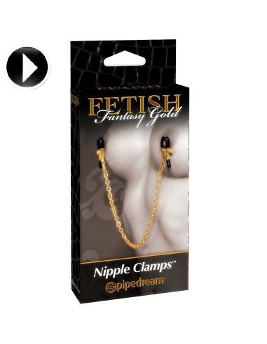FETISH FANTASY GOLD - PINZAS PARA LOS PEZONES
